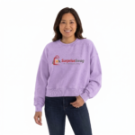 Women's Classic Crewneck Sweatshirt Relaxed Casual Fit - Image 3