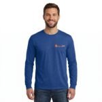 Premium Cotton Poly Blend Casual Daily Tee With Custom Logo - Image 5