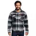 Classic Fit Snap-Down Heavy Shirt Jacket for Men