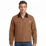 Classic Utility Haringon Jacket With Custom Promotional Logo - Image 3