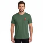 Men's Athleisure Everyday Plain Tee With Custom Logo - Image 3