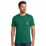Corporate Swag Men's Heathered Crewneck Tee With Custom Logo - Image 4