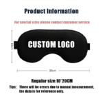 Wholesale Sleep Blackout Eye Mask Double-Sided Simulation - Image 2