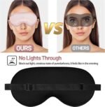 Wholesale Sleep Blackout Eye Mask Double-Sided Simulation - Image 4