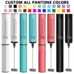 Custom Logo Milk Frother USB Rechargeable Promotional Gift - Image 2