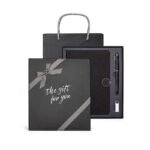 Promotional Luxury Custom Logo A5 Notebook Gift Set with Box - Image 2