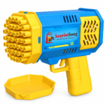 Custom Logo Electric Bubble Gun Blaster Kids Promo Toy