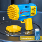 Custom Logo Electric Bubble Gun Blaster Kids Promo Toy - Image 2