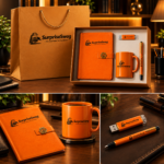 Customized Company Event Notebook Gift Box 4 Piece Set - Image 2