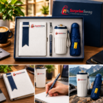 Custom Luxury Business Corporate Notebook Journal Gift Set - Image 3
