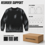 Custom Logo Tie Dye Run Club Tee Promotional Cotton Shirt - Image 11
