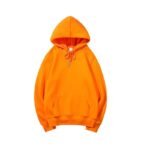 Custom Logo Fleece Hoodie 250gsm Promotional Blank Pullover - Image 4