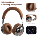 Heavy Bass Hi-Fi Sound Wireless Noise-Cancelling Headphones