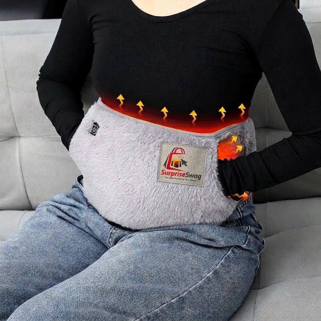 Heated 3-Level USB Rechargeable Heated Waist & Hand Warmer - Image 1