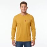 Moisture-Wicking Performance Long Sleeve Tee With Custom Log - Image 3