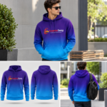 Full Sublimation Performance Hoodie Custom Sportswear - Image 3