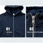 Men’s 380GSM Cotton French Terry Zip-Up Hoodie - Image 5
