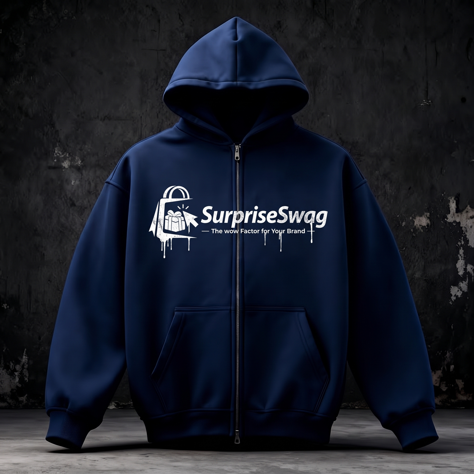Hoodie 5 Men’s 380GSM Cotton French Terry Zip-Up Hoodie - Image 1