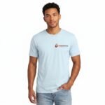 Soft Cotton Blend Casual Plain Tee With Custom Logo - Image 5