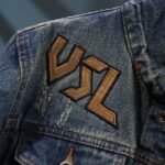 Men's Denim Letter Graphic Button-Down Streetwear Jacket - Image 5