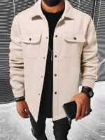 Wholesale Autumn/Winter Men’s Turn-Down Collar Jacket - Image 6