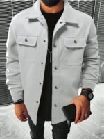 Wholesale Autumn/Winter Men’s Turn-Down Collar Jacket - Image 2