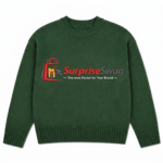Custom Jacquard Knitted Letter Sweater