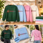 Custom Jacquard Knitted Letter Sweater - Image 6