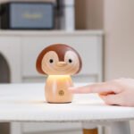 Solid Wood Penguin LED Night Light - Custom Logo Promo Gift - Image 4