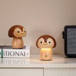 Solid Wood Penguin LED Night Light - Custom Logo Promo Gift - Image 5