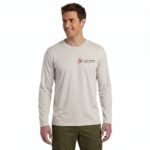 Men's Classic Long Sleeve Crewneck Tee With Custom Logo - Image 8
