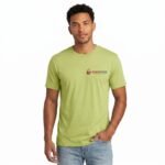 Soft Cotton Blend Casual Plain Tee With Custom Logo - Image 6