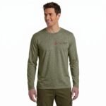 Men's Classic Long Sleeve Crewneck Tee With Custom Logo - Image 9