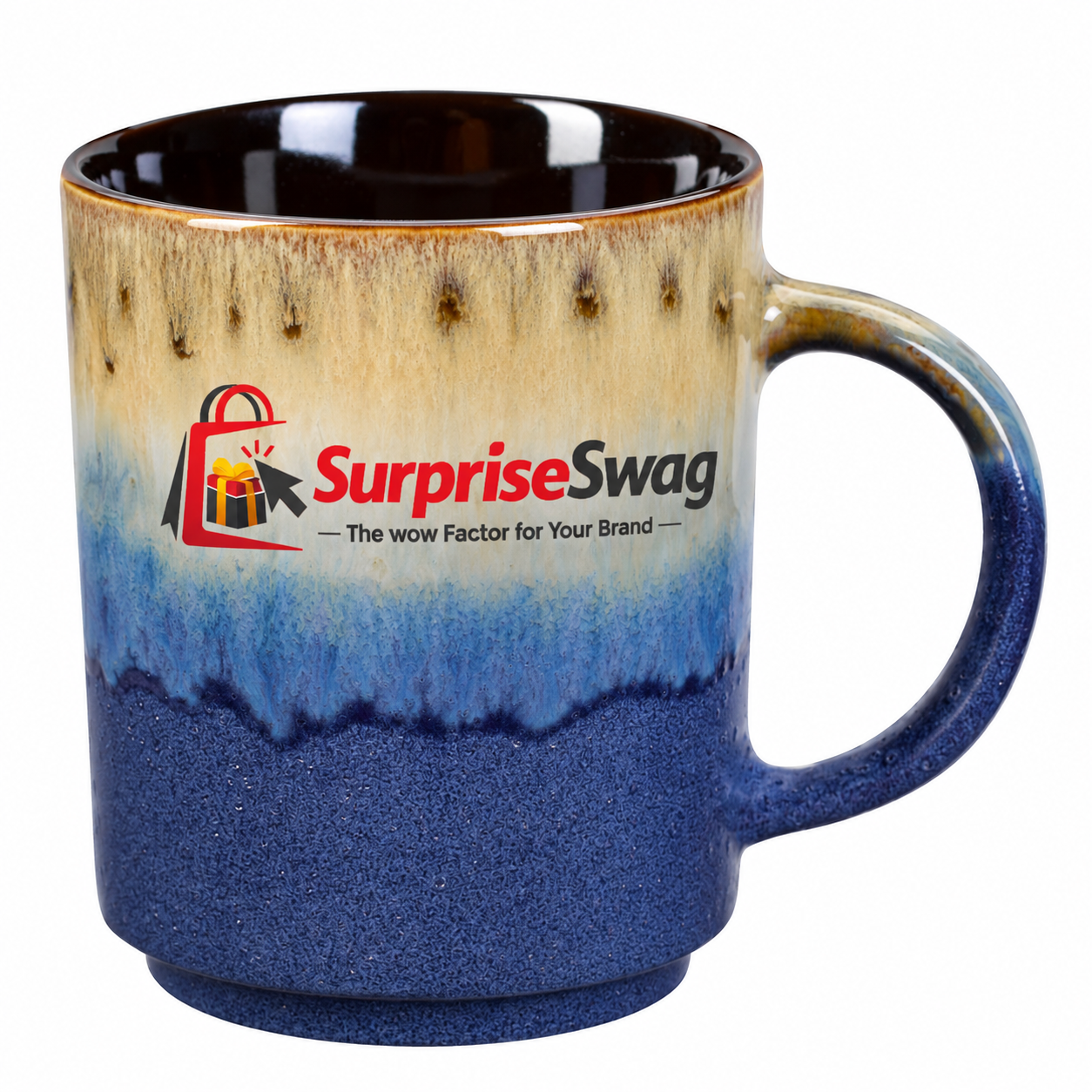 MUG 1 Custom Logo 16oz Apache Reactive Glaze Mug Promo Gift - Image 1
