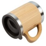 Eco Style 300ml Bamboo Stainless Steel Promo Mug - Image 3