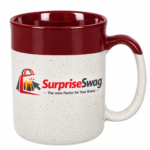 Custom Logo 13oz Speckled Two-Tone Ceramic Mug Promo - Image 4