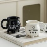 Custom Logo Halloween Cauldron Mug Witches Brew Promo - Image 6