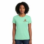 Pastel Heather Short Sleeve Tee With Custom Logo - Image 5