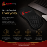 Custom Logo Halloween Ergonomic Mouse Pad - Image 5