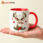 Custom Logo Christmas 11/15oz Ceramic Sublimation Mug - Image 6