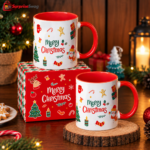 Custom Logo Christmas 11/15oz Ceramic Sublimation Mug