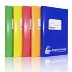 Custom Logo Saddle Stitched Notebook OEM Promotional Gift