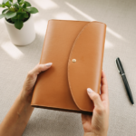 Custom Logo A5 PU Leather Business Portfolio Organizer Gift - Image 15