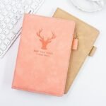 Custom Logo PU Leather Notebook Journal Promotional Gift - Image 2