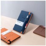 Custom Logo A5 Hardcover PU Leather Planner with Pen Holder - Image 7
