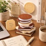 Custom Logo Chocolate Scented Biscuit Notepad Gift Pocket - Image 4