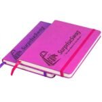 A5 Color-Changing PU Leather Notebook with Custom Logo Print - Image 5