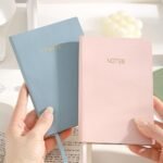 Custom Logo A6 Soft PU Leather Pocket Notebook Promo Gift - Image 5