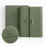 Custom Logo A5 PU Leather Notebook & Pen Set Business Gift - Image 5