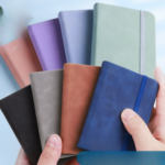 A7 Hardcover Leather Mini Notebook with Custom Logo & Thick - Image 5